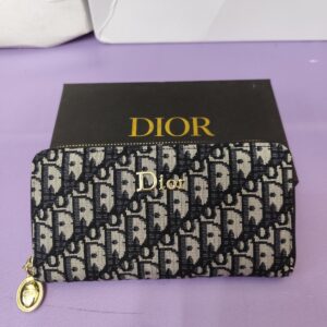 Cartera CD grande, estampado clasico