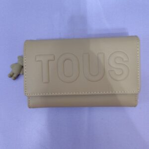 Cartera Oso grande, beige