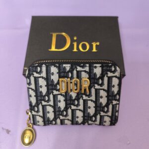 Cartera CD pequeña, estampado clasico