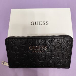 Cartera GS, tamaño grande, negro