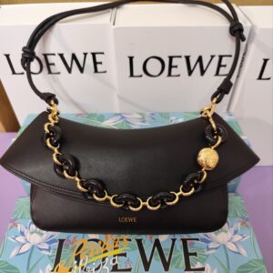 Bolsos LOE, alta calidad triple A, modelo Ola negro.