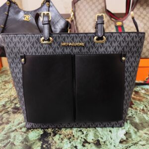 Bolsos MK, shopper negro.